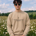 Trust God's Timing Oversized Fleece Sweatshirt