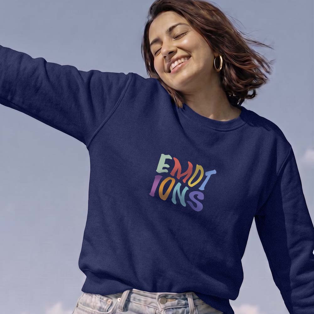 Emotions Graphic Sweatshirt – Everyday Comfort Wear