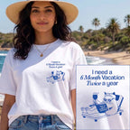 Vacation Mode On Printed Unisex T-Shirt