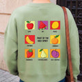 Fruit of the Holy Spirit Oversized Fleece Sweatshirt