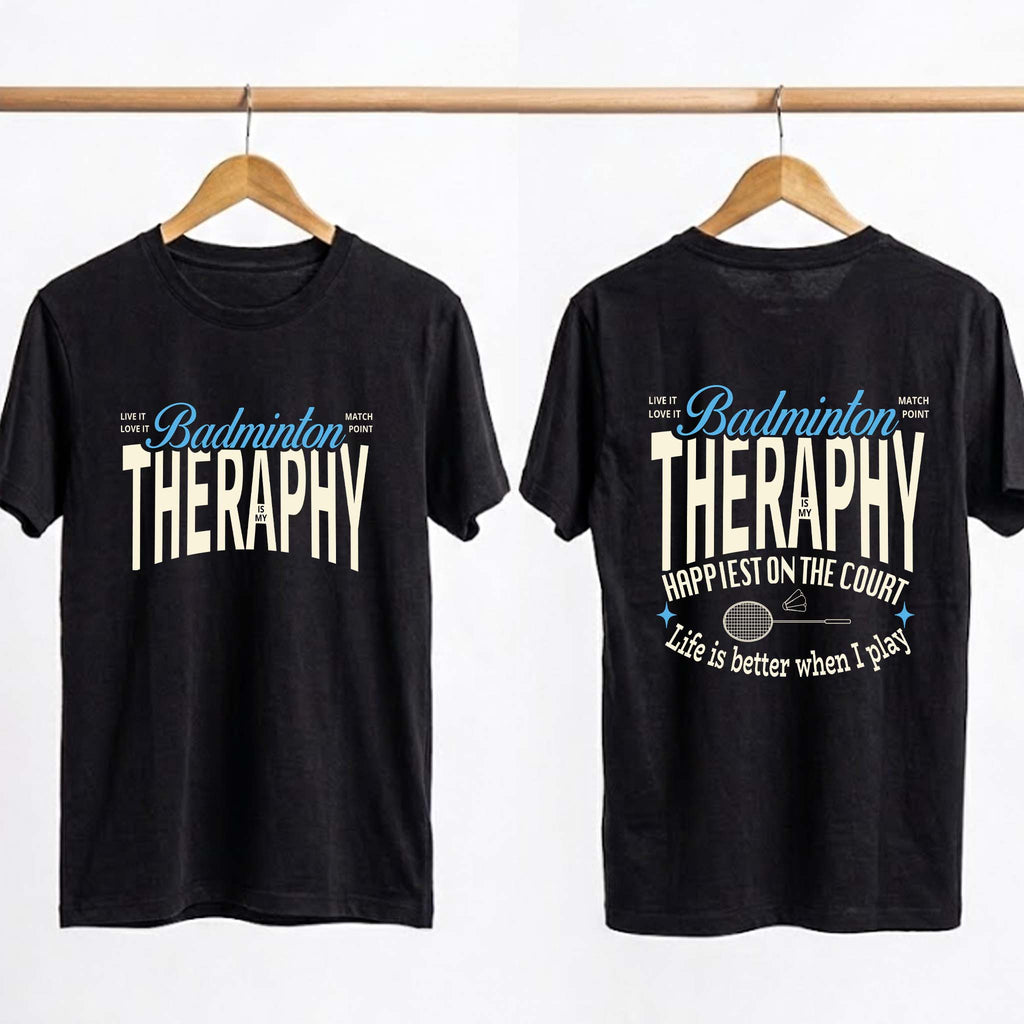 Badminton Lover Graphic T-Shirt