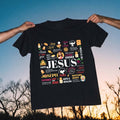 Faith Illustration Graphic Cotton T-Shirt