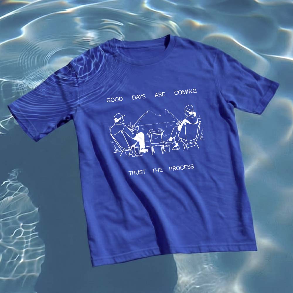 Good Days Are Coming Cotton T-shirt