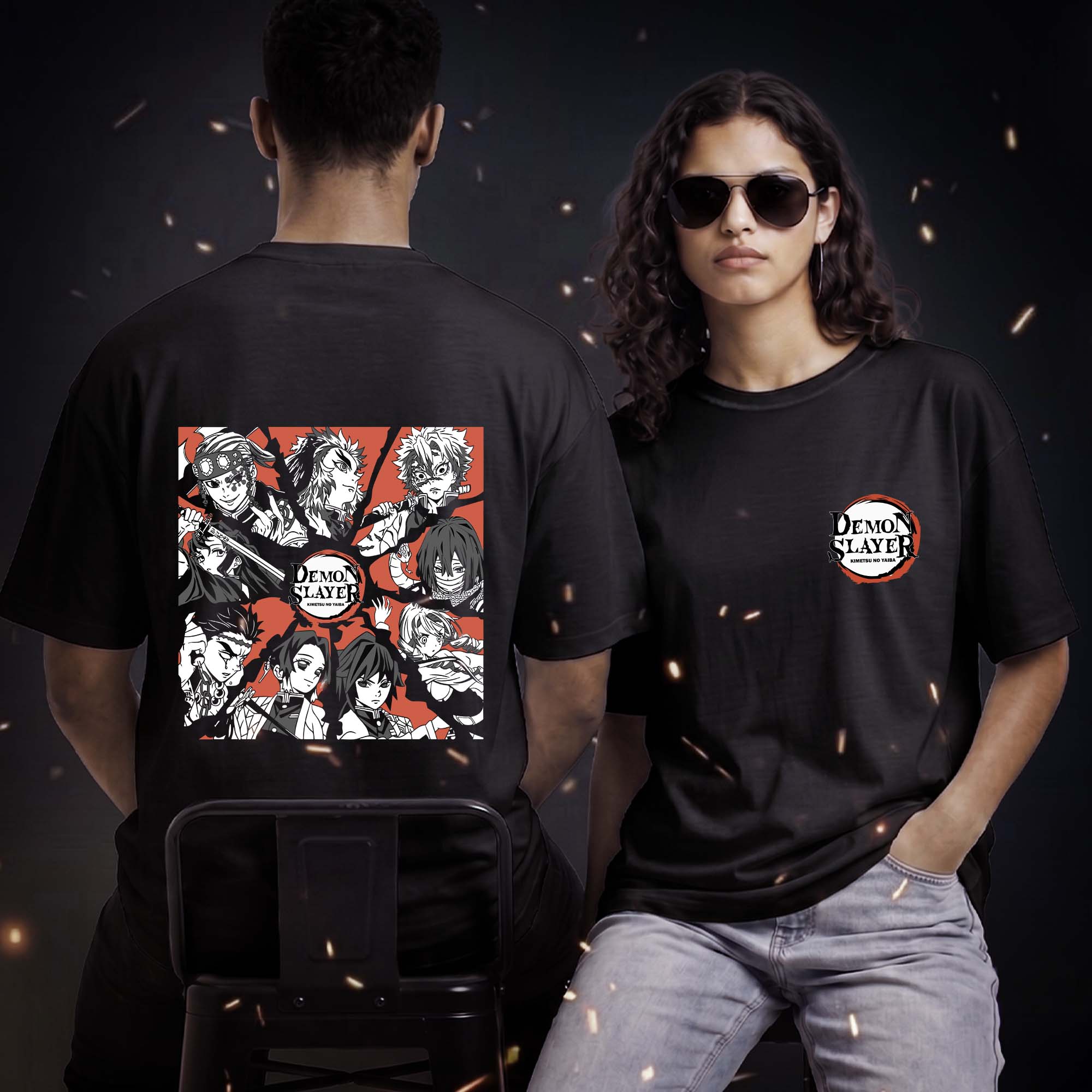 Demon Slayer Streetwear Graphic Tee