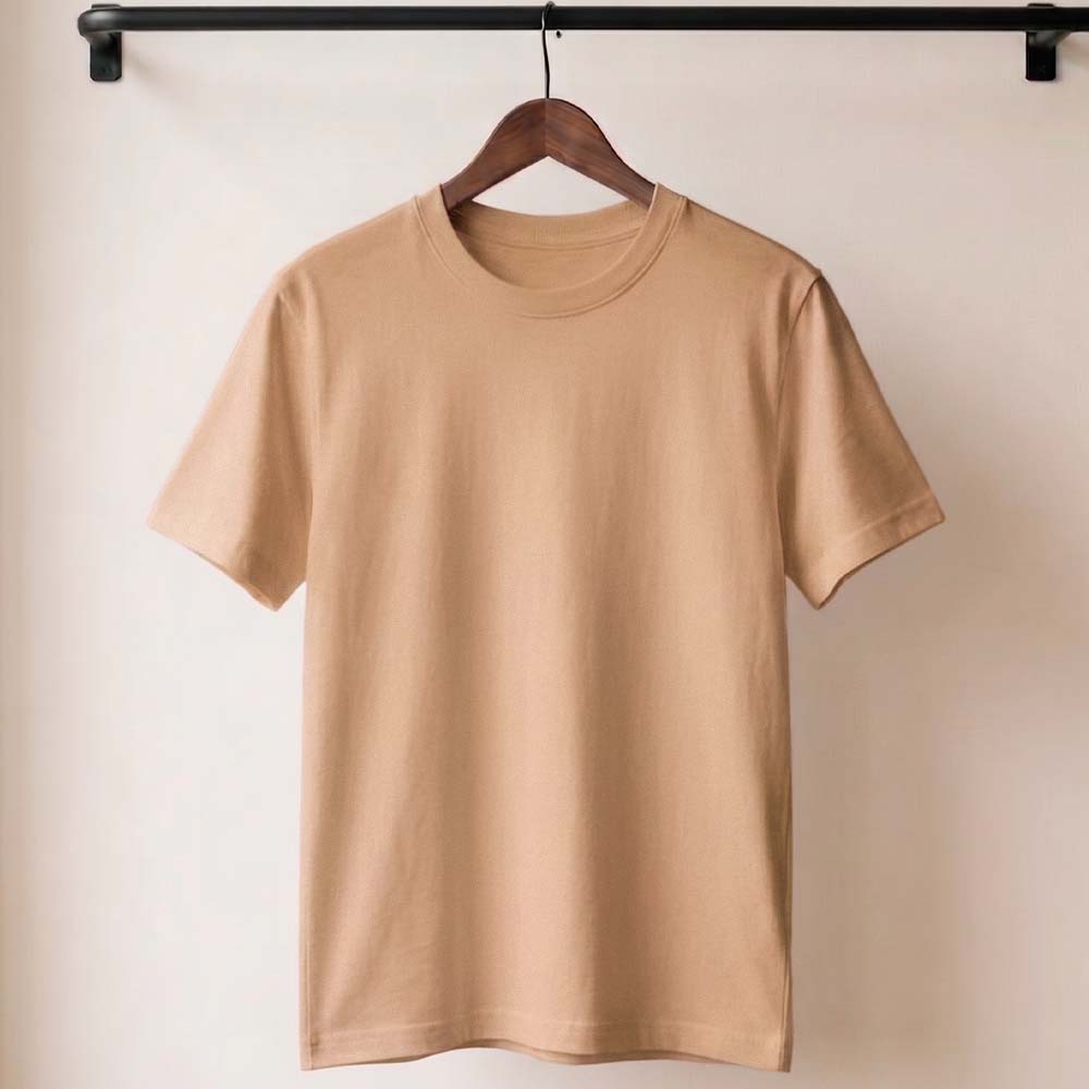 Classic Regular Plain Casual T-Shirt