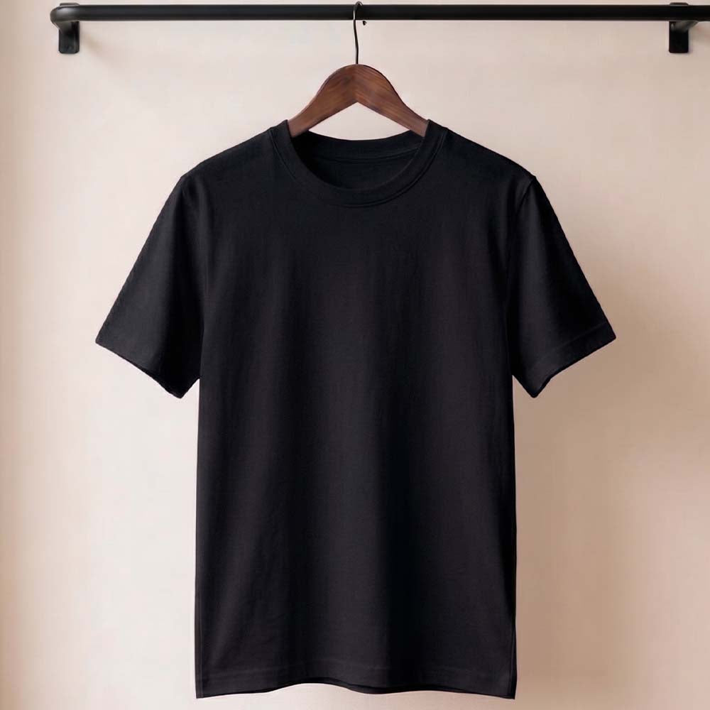 Classic Regular Plain Casual T-Shirt