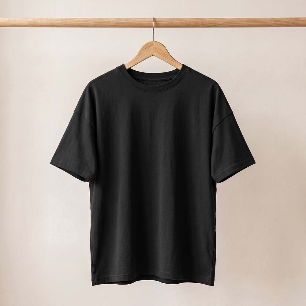 Premium Cotton Oversized Plain T-Shirt