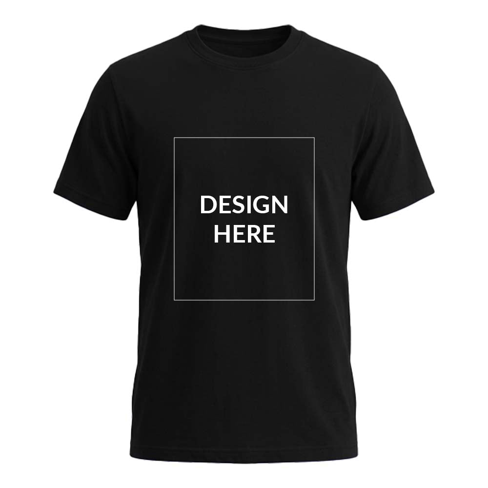 Design Your Own Custom T-Shirt | Personalized Photo & Text Print Tee
