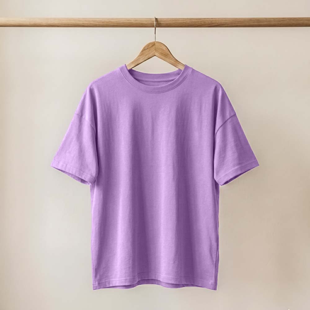 Premium Cotton Oversized Plain T-Shirt