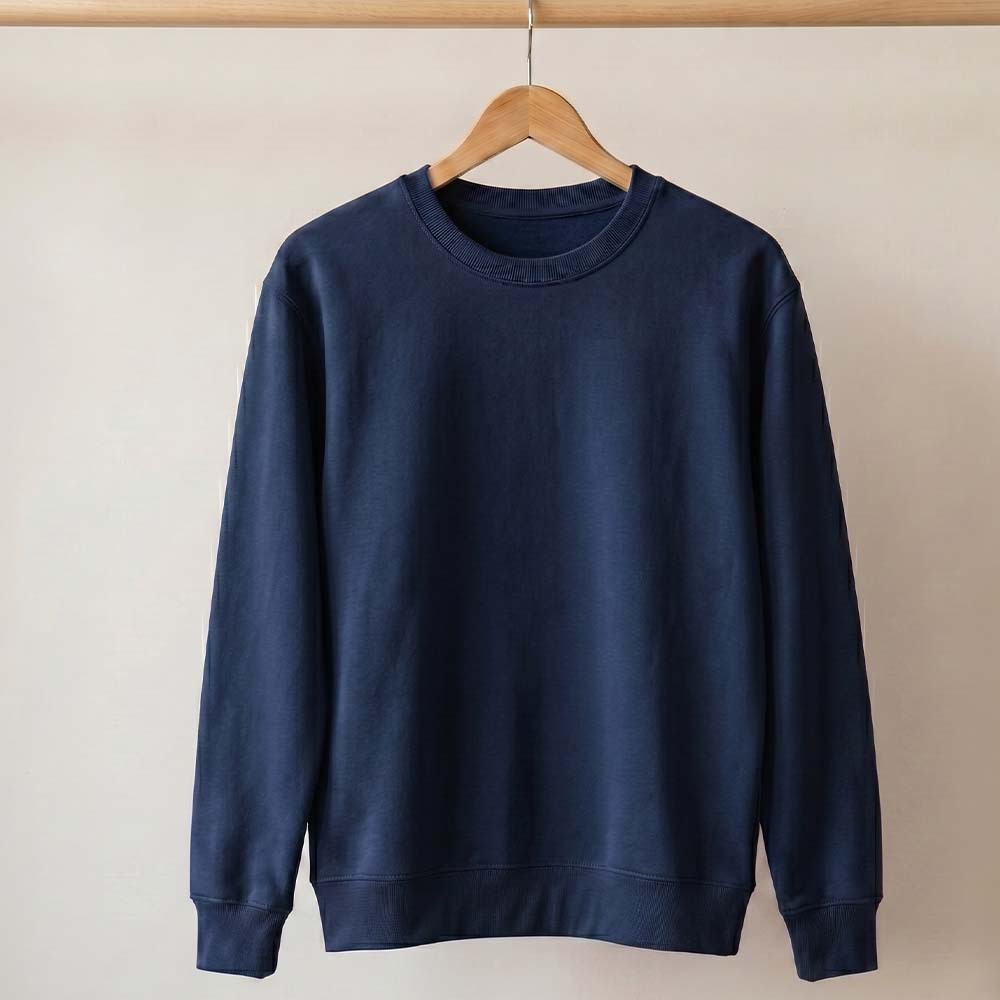 Classic Regular Fit Plain Sweatshirt