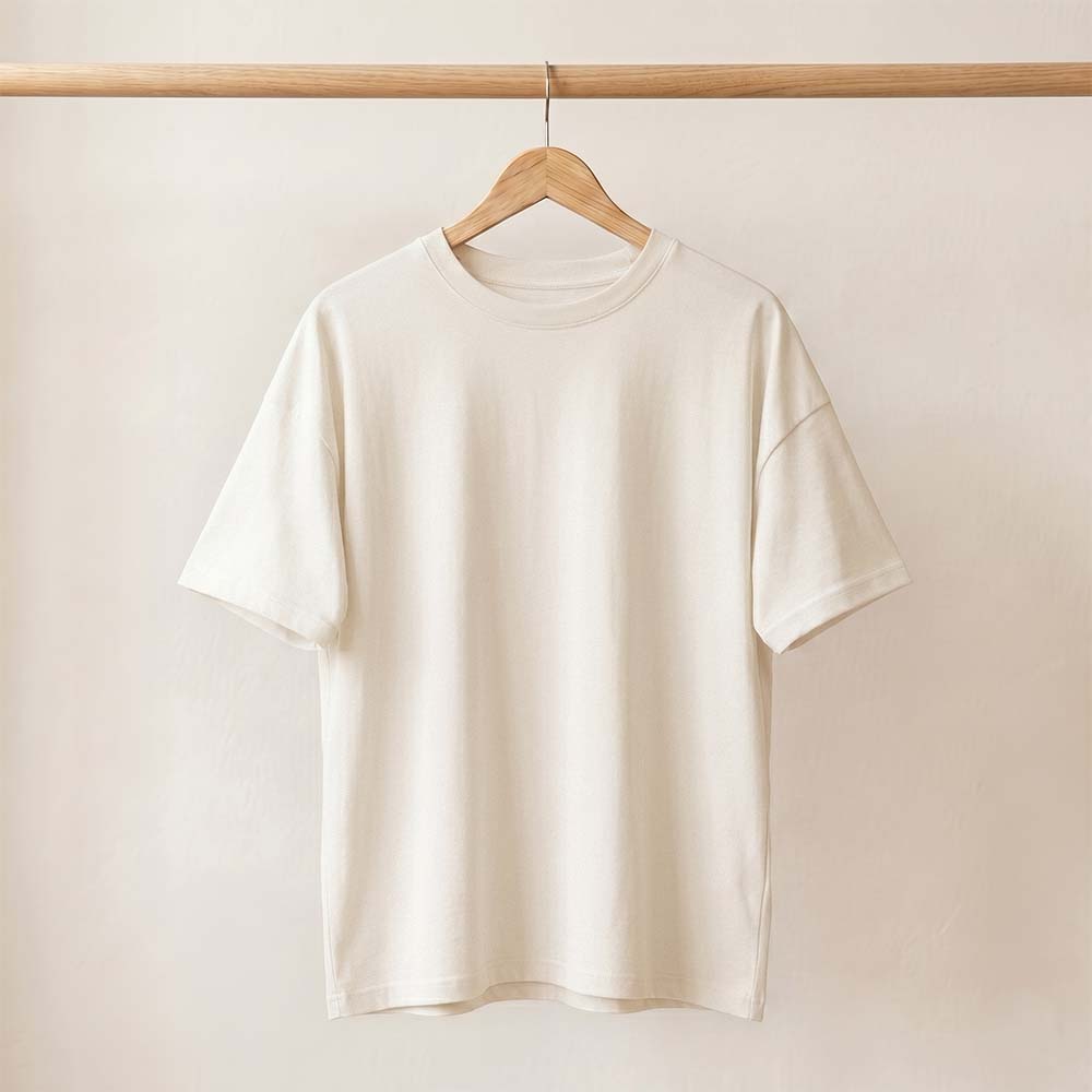 Premium Cotton Oversized Plain T-Shirt