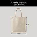 Beach Day Tote Bag (Zip & Non-zip)