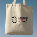 Tiny Chaos Penguin Tote Bag (Zip & Non-zip)