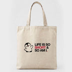 Tiny Chaos Penguin Tote Bag (Zip & Non-zip)