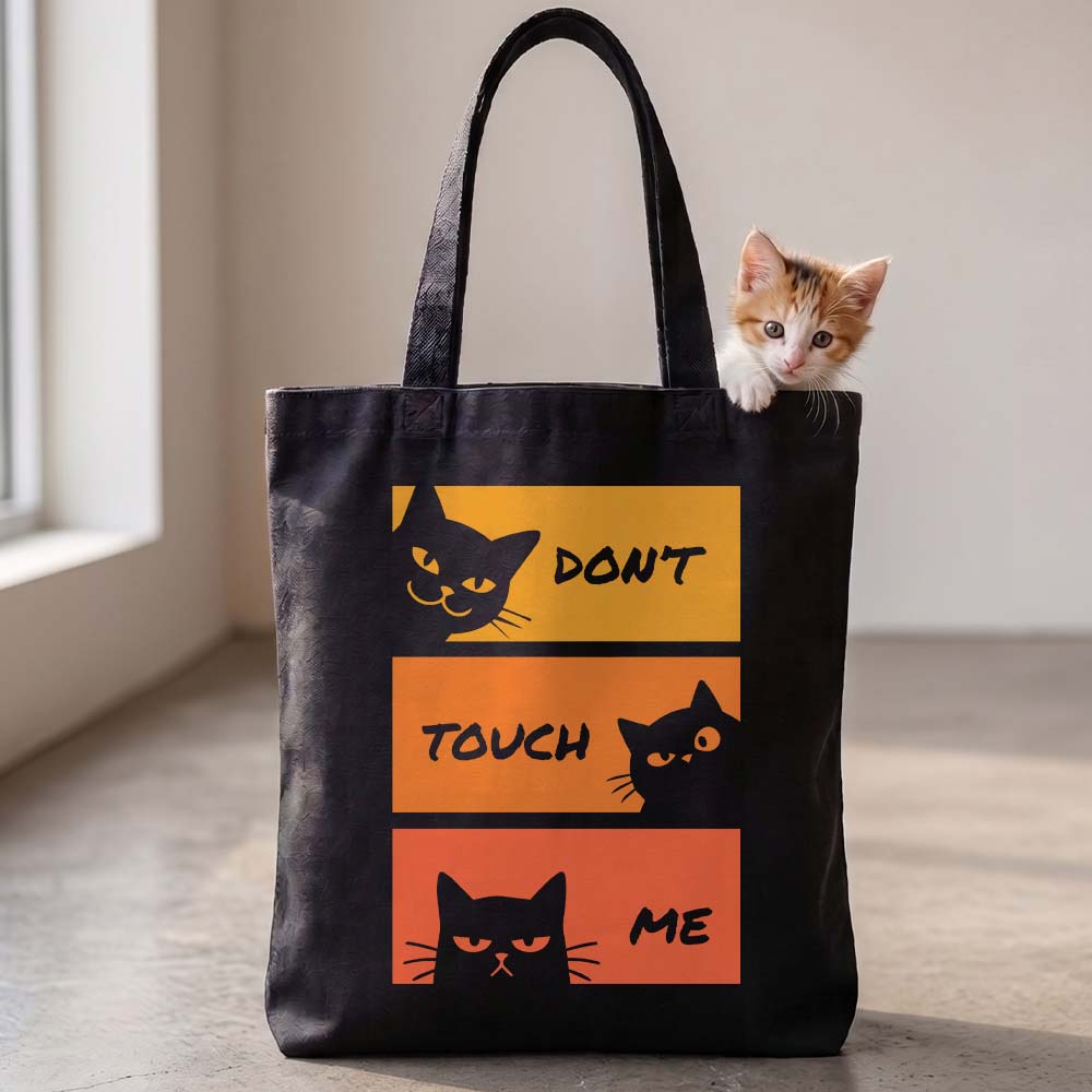 Don’t Touch Me Tote Bag (Zip & Non-zip)