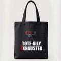 Running on Zero Energy Tote Bag (Zip & Non-zip)