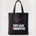 Running on Zero Energy Tote Bag (Zip & Non-zip)