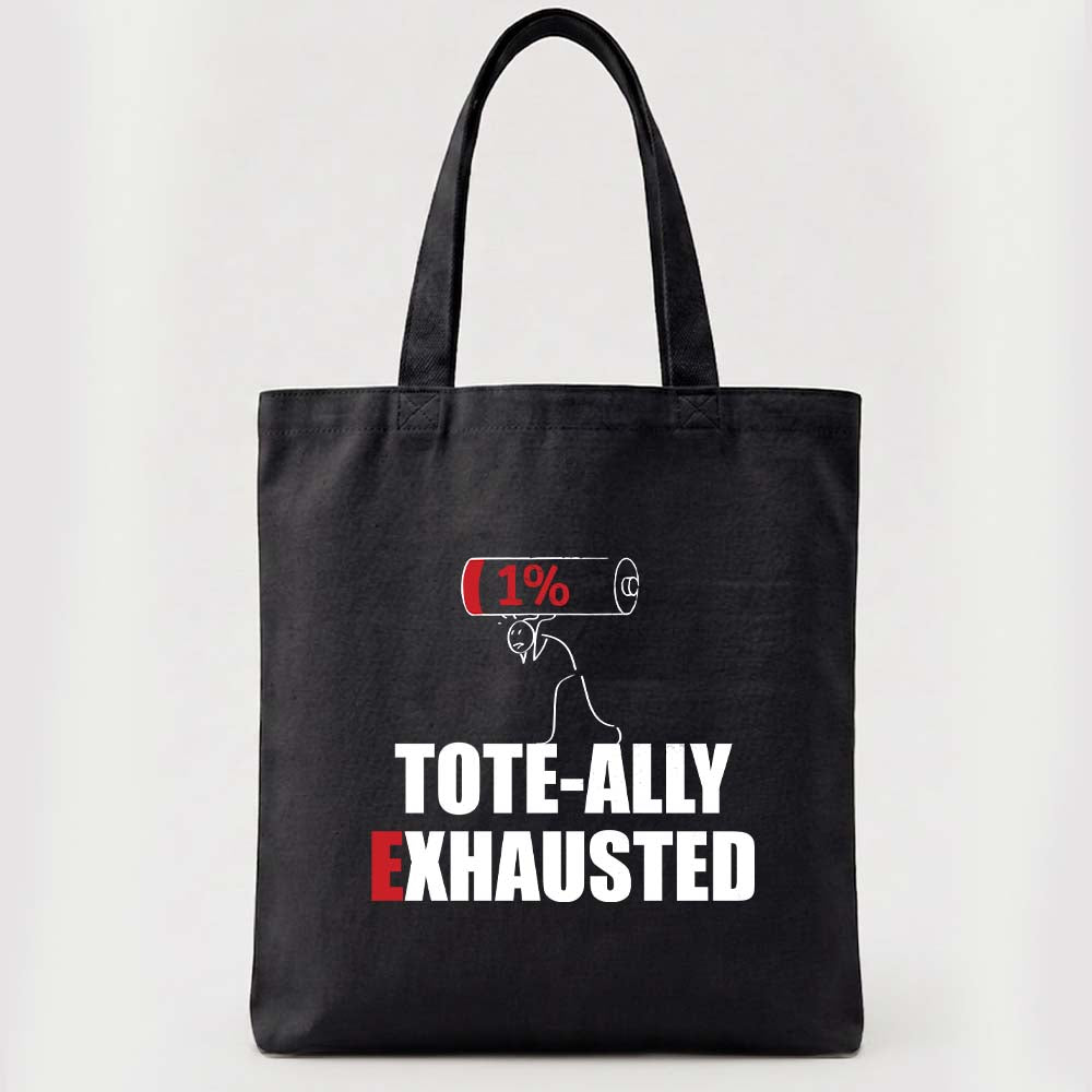 Running on Zero Energy Tote Bag (Zip & Non-zip)
