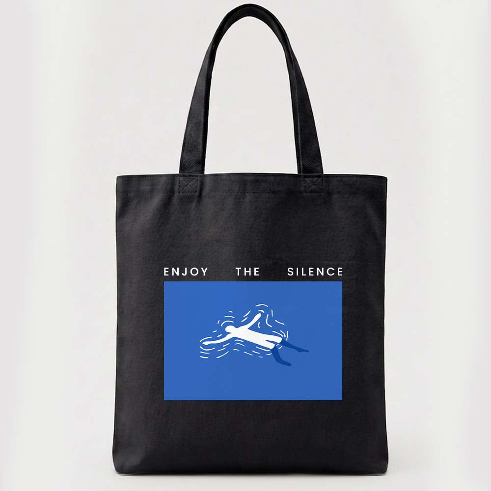 Enjoy the Silence Tote Bag (Zip & Non-zip)