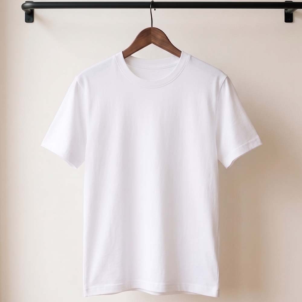 Classic Regular Plain Casual T-Shirt