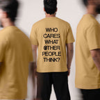 Who Cares Casual Unisex Tee