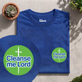 "Cleanse Me Lord" Christian Graphic Cotton T-Shirt